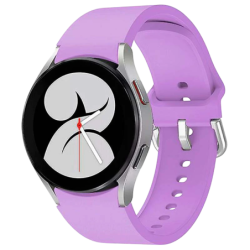 Bracelet en silicone Samsung Galaxy Watch 4/5/6 Pourpre