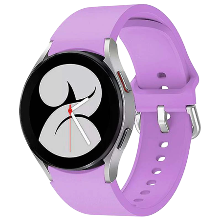 Bracelet en silicone Samsung Galaxy Watch 4/5/6 Pourpre