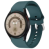 Bracelet en silicone Samsung Galaxy Watch 4/5/6 Vert Foncé