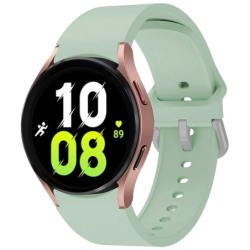 Bracelet en silicone Samsung Galaxy Watch 4/5/6 Vert Clair