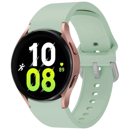 Bracelet en silicone Samsung Galaxy Watch 4/5/6 Vert Clair