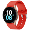 Bracelet en silicone Samsung Galaxy Watch 4/5/6 Rouge
