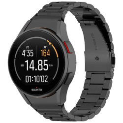 Bracelet Métal Maillons Samsung Galaxy Watch 4/5/6 Noir