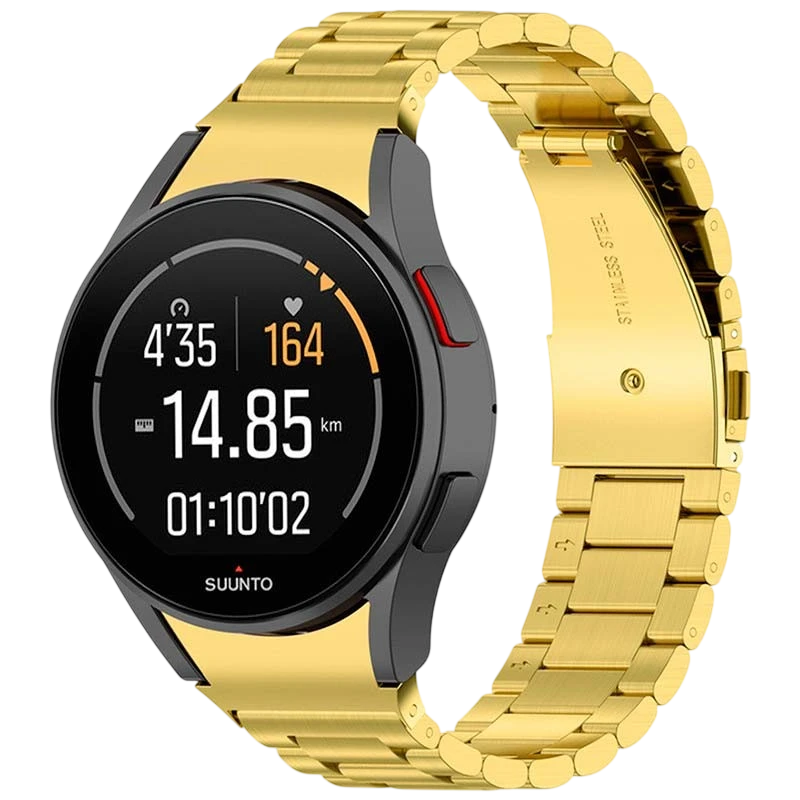 Bracelet Métal Maillons Samsung Galaxy Watch 4/5/6 Dorée