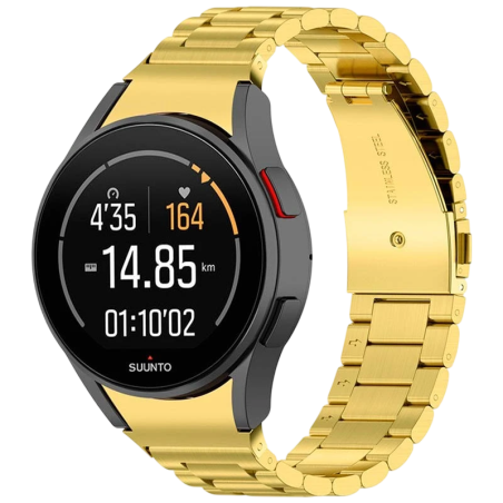 Bracelet Métal Maillons Samsung Galaxy Watch 4/5/6 Dorée