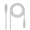 Nanocable - Câble USB 2.0 Imprimante 3M Beige
