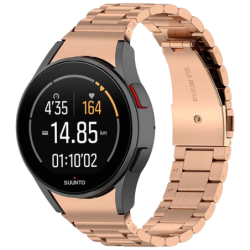Bracelet Métal Maillons Samsung Galaxy Watch 4/5/6 Dorée Rose
