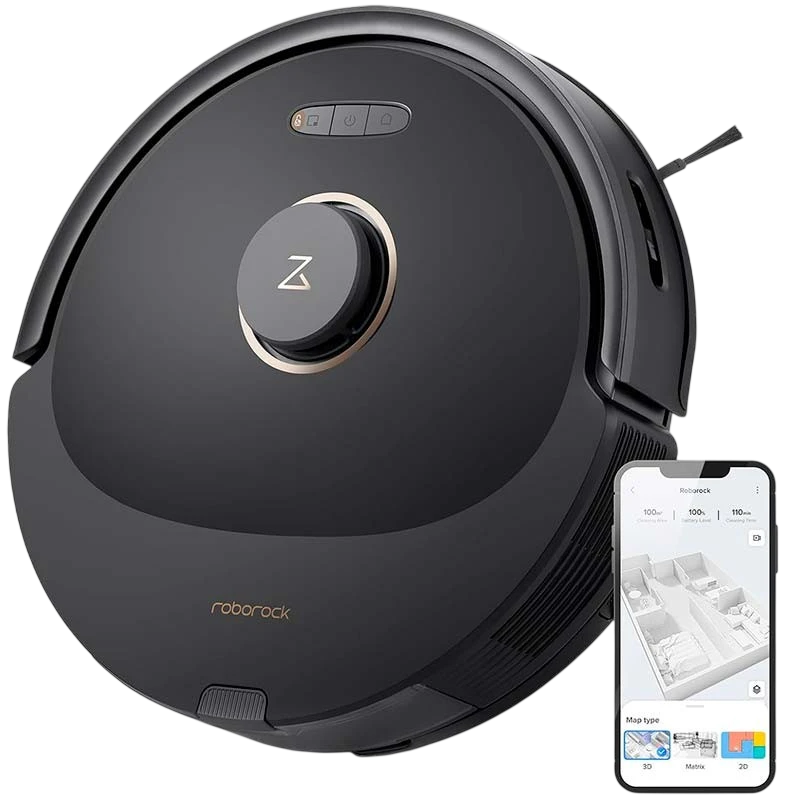 Roborock Q8 Max Noir 5500Pa lavage 240 min 5200mAh Robot aspirateur
