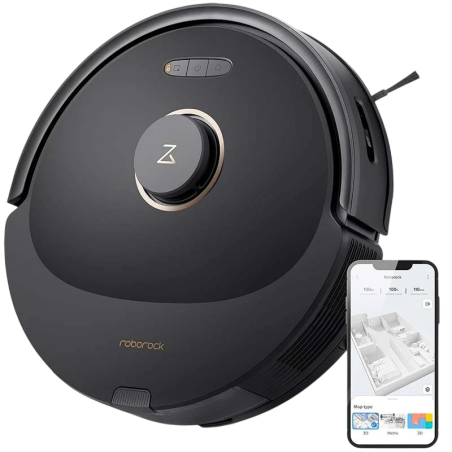 Roborock Q8 Max Noir 5500Pa lavage 240 min 5200mAh Robot aspirateur