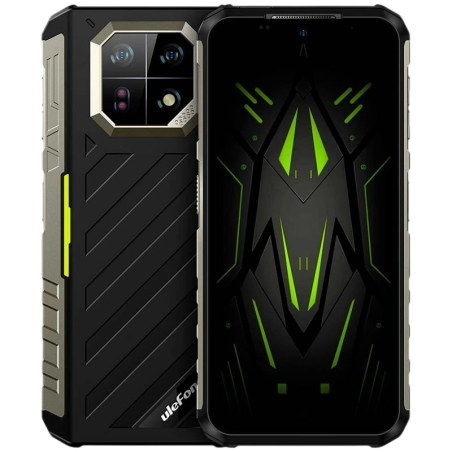 Ulefone Armor 22 8GB/128GB Vert Rugged IP68/IP69K 6,58 pouces IPS 120Hz 64MP 6600mAh 33W NFC