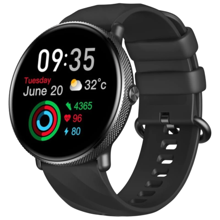 Zeblaze GTR 3 Pro Noir 1,43 pouces AMOLED 14 jours +100 sports IP68 Smartwatch