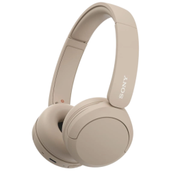 Sony WH-CH520 Crème Arceau Bluetooth 5.2 50h Multipoint Casque sans fil