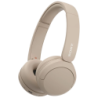 Sony WH-CH520 Crème Arceau Bluetooth 5.2 50h Multipoint Casque sans fil