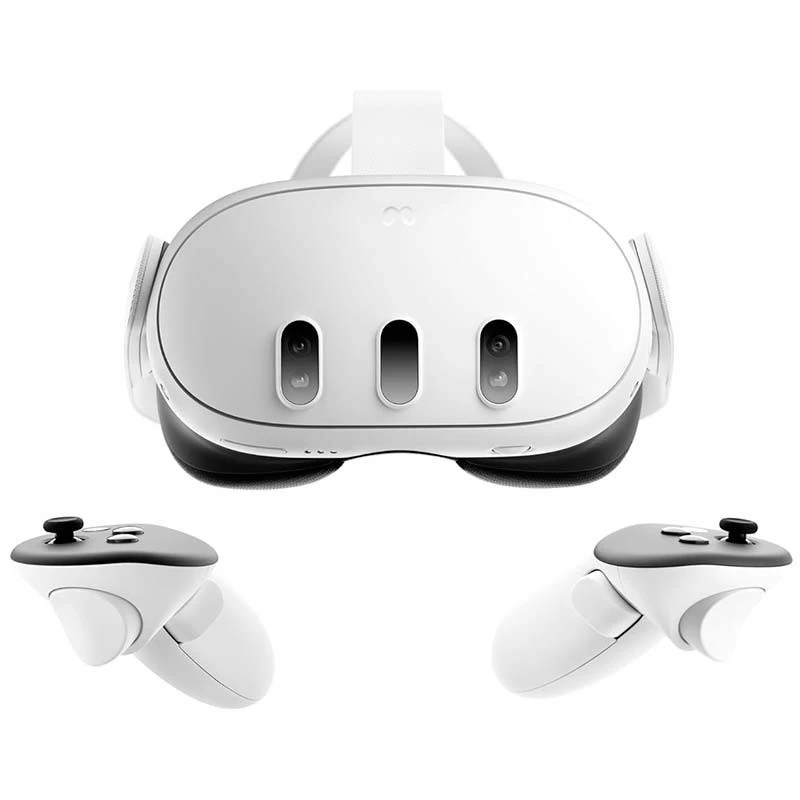 Meta Quest 3 512 GB 2064 x 2208 pixels 2,4 h Blanc 110° Casque de réalité virtuelle