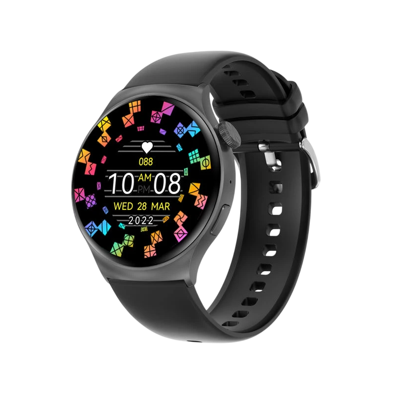 DT NO.1 DT4 Mate Noir 1,45 pouces AMOLED 6 jours +150 sports IP68 Smartwatch