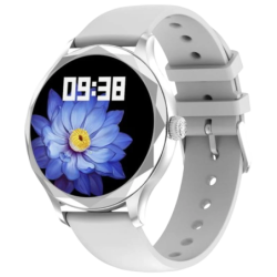 DT NO.1 DT Diamond Argent 1,3 pouces 4 jours Montre connectée