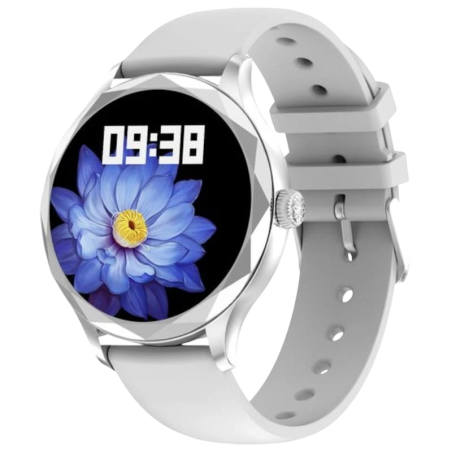 DT NO.1 DT Diamond Argent 1,3 pouces 4 jours Montre connectée