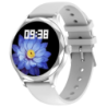 DT NO.1 DT Diamond Argent 1,3 pouces 4 jours Montre connectée