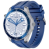 DT NO.1 HD35 Bleu 1,52 pouces IPS NFC 7 jours +150 sports IP68 Smartwatch