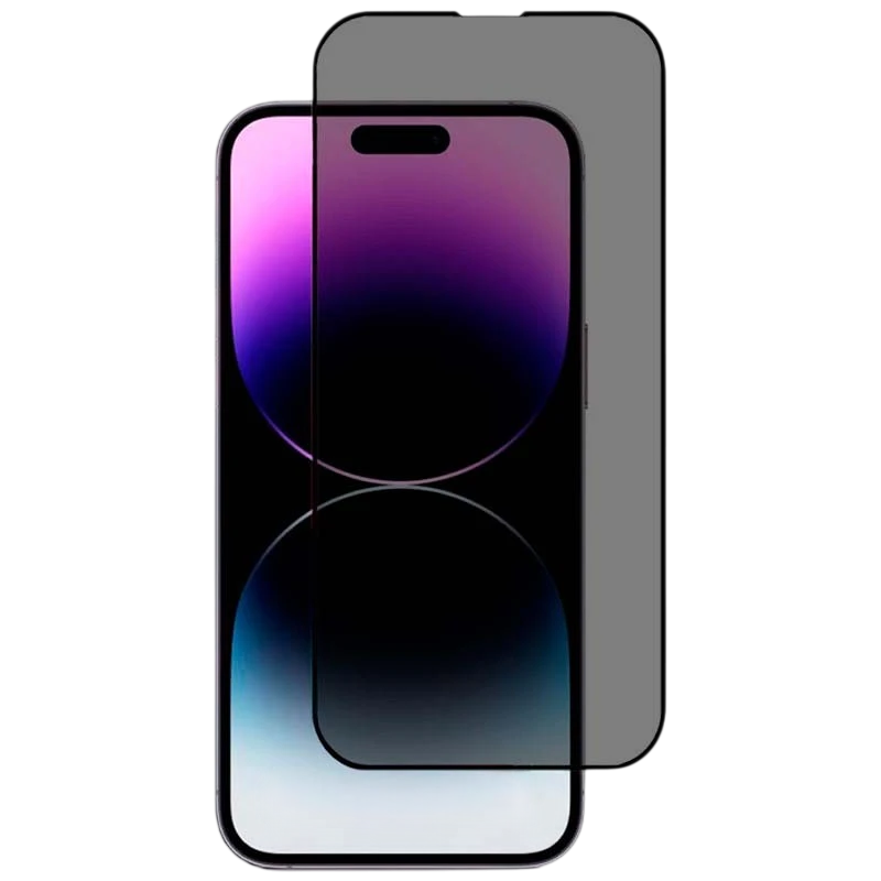 Protection d'écran en verre trempé Anti Espion Apple iPhone 15