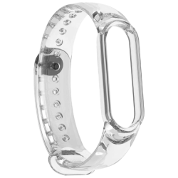 Bracelet Xiaomi Mi Smart Band 6 / Mi Band 5 / Amazfit Band 5 Transparent Translucide