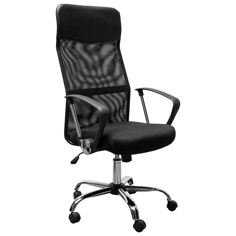 Powerbasics Mesh Noir avec Dossier inclinable Chaise de bureau
