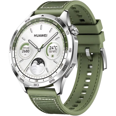 Huawei Watch GT 4 46 mm Vert 1,43 pouces AMOLED GPS NFC 5ATM