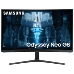 Samsung Odyssey Neo G8 LS32BG850NPXEN Blanc 32 pouces 4K VA 240Hz 1ms FreeSync Premium Pro incurvé Monitor