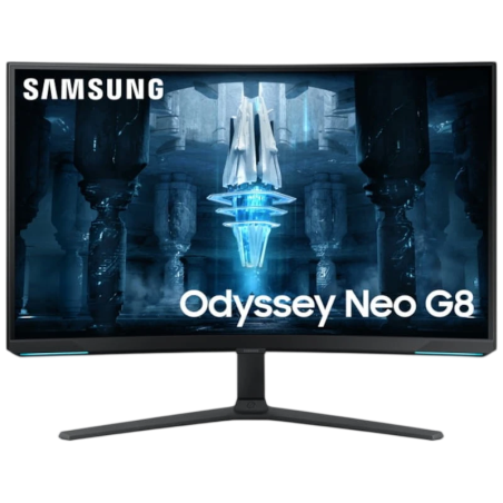Samsung Odyssey Neo G8 LS32BG850NPXEN Blanc 32 pouces 4K VA 240Hz 1ms FreeSync Premium Pro incurvé Monitor