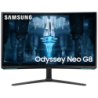 Samsung Odyssey Neo G8 LS32BG850NPXEN Blanc 32 pouces 4K VA 240Hz 1ms FreeSync Premium Pro incurvé Monitor