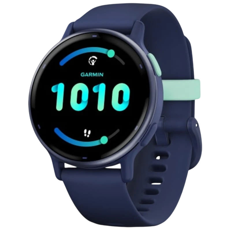 Garmin Vivoactive 5 Bleu 1,2 pouces AMOLED GPS NFC 11 jours 5ATM Smartwatch