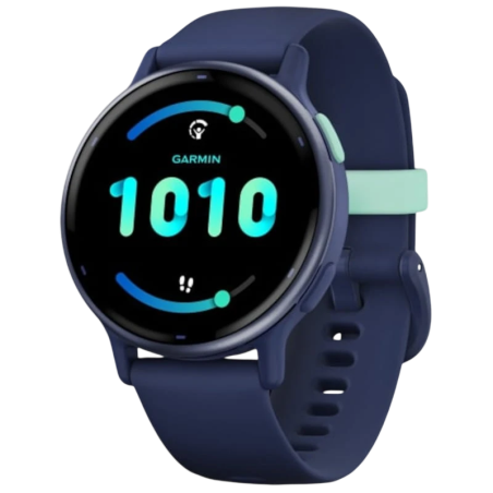 Garmin Vivoactive 5 Bleu 1,2 pouces AMOLED GPS NFC 11 jours 5ATM Smartwatch