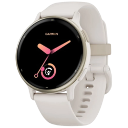 Garmin Vivoactive 5 Crème 1,2 pouces AMOLED GPS NFC 11 jours 5ATM Smartwatch