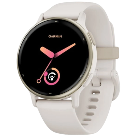 Garmin Vivoactive 5 Crème 1,2 pouces AMOLED GPS NFC 11 jours 5ATM Smartwatch