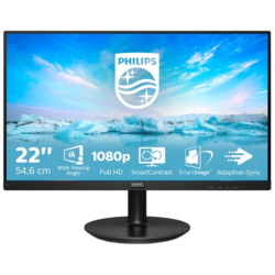 Philips V Line 221V8A/00 Noir 21,5 pouces Full HD VA 4ms Monitor