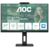 AOC 24P3CW Noir avec webcam 23,8 pouces Full HD IPS 4ms Monitor