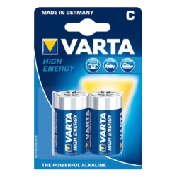 Pack 2x Batteries Varta C Long Life Power LR14