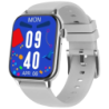 DT NO.1 HD11 Argent 1,85 pouces TFT 7 jours IP67 Montre connectée