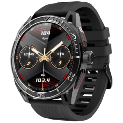 DT NO.1 HD30 Max Noir 1,43 pouces AMOLED NFC 7 jours +100 sports IP68 Smartwatch