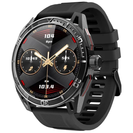 DT NO.1 HD30 Max Noir 1,43 pouces AMOLED NFC 7 jours +100 sports IP68 Smartwatch