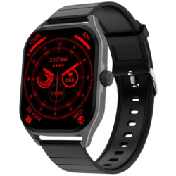 DT NO.1 DT99 Noir 2,04 pouces AMOLED GPS 7 jours +154 sports IPX7 Smartwatch