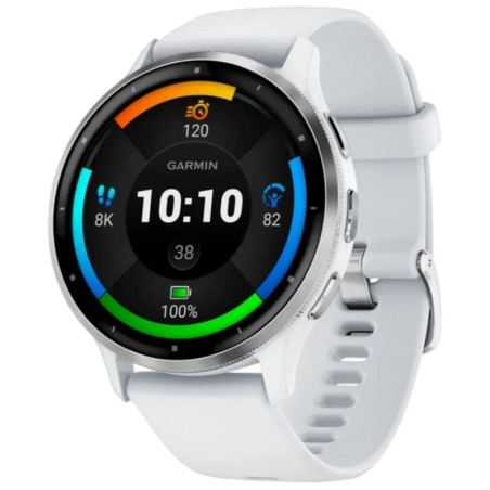 Garmin Venu 3 Blanc 1,4 pouces AMOLED GPS 14 jours 5ATM Smartwatch
