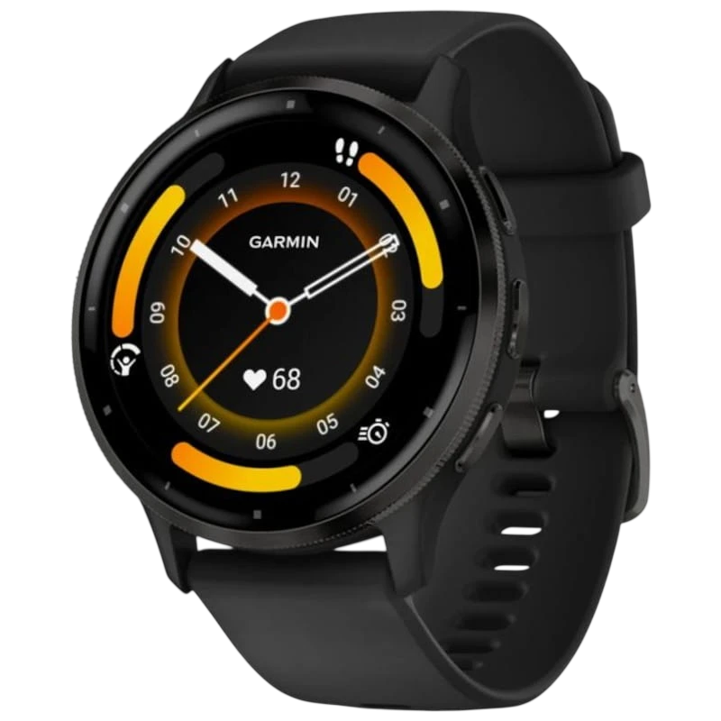 Garmin Venu 3 Noir 1,4 pouces AMOLED GPS 14 jours 5ATM Smartwatch
