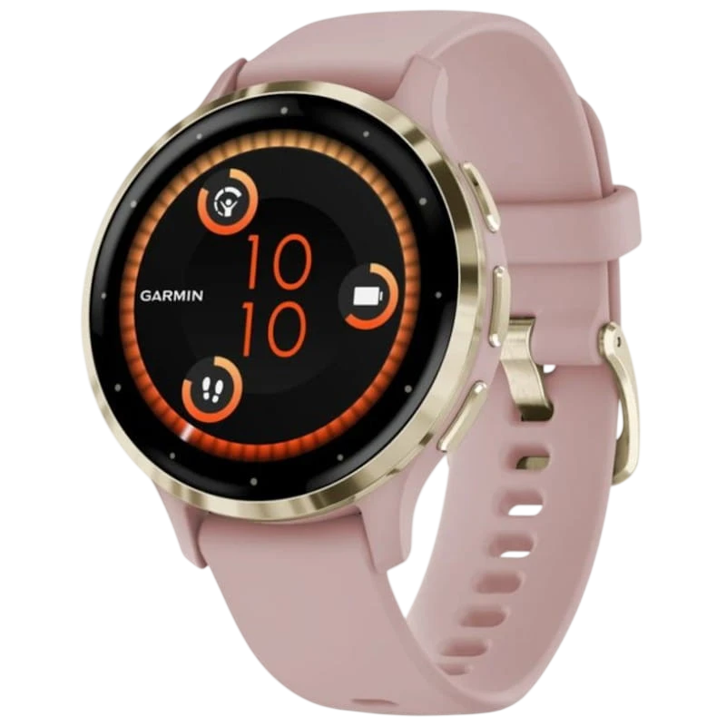 Garmin Venu 3S Rose/Doré 1,2 pouces AMOLED GPS 10 jours 5ATM Smartwatch