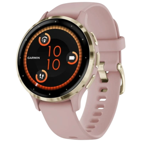 Garmin Venu 3S Rose/Doré 1,2 pouces AMOLED GPS 10 jours 5ATM Smartwatch