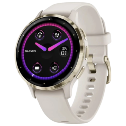 Garmin Venu 3S Gris/Doré 1,2 pouces AMOLED GPS 10 jours 5ATM Smartwatch