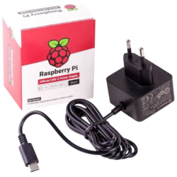 Raspberry Pi RPI PS 15W BK EU 15,3 W Noir Adaptateur secteur