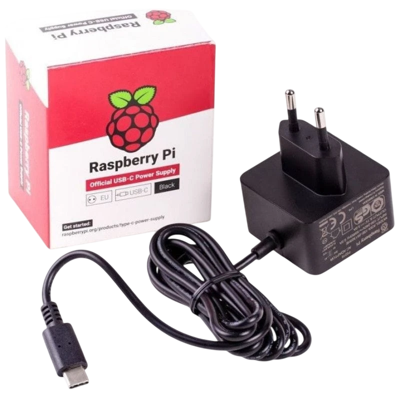 Raspberry Pi RPI PS 15W BK EU 15,3 W Noir Adaptateur secteur