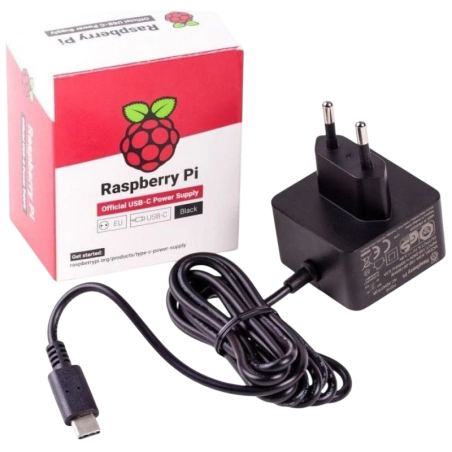 Raspberry Pi RPI PS 15W BK EU 15,3 W Noir Adaptateur secteur