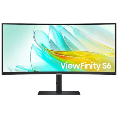 Samsung ViewFinity LS34C652UAUXEN Noir 34 pouces 2K VA 100Hz 5ms FreeSync incurvé UltraWide Monitor